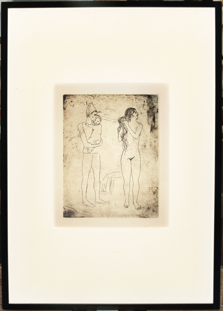 Toilette de la mère